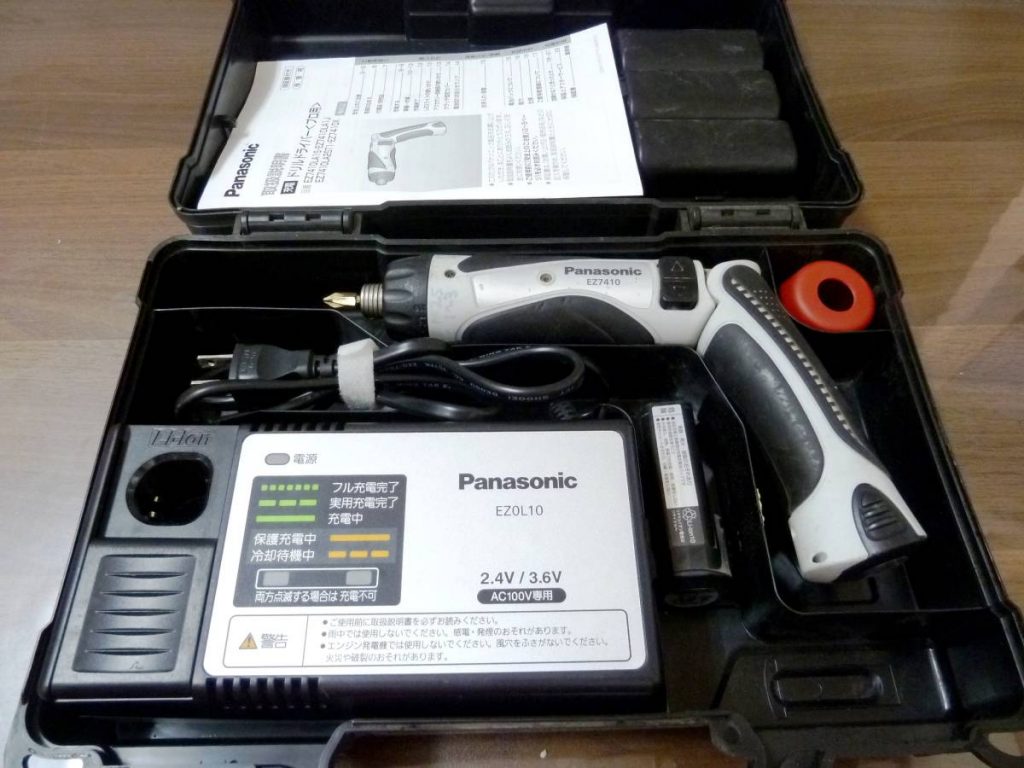 Panasonic　充電 スティック ドリルドライバー EZ7410LA2SH1　 プロ用中古